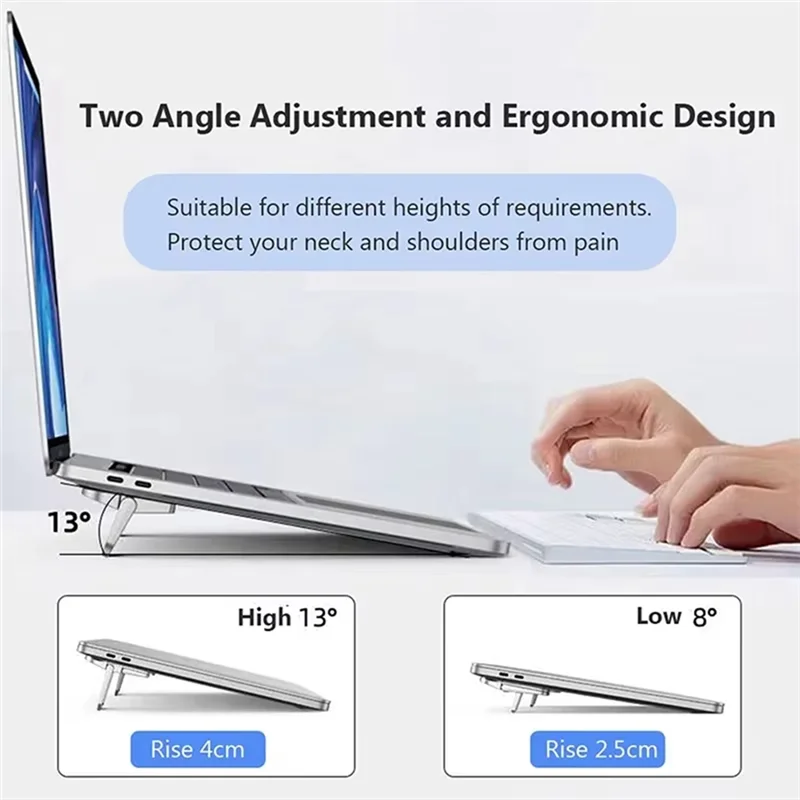 ABKJ-Portable Laptop Stand For Computer Keyboard Holder Mini Legs Laptop Stands For Notebook Bracket Support