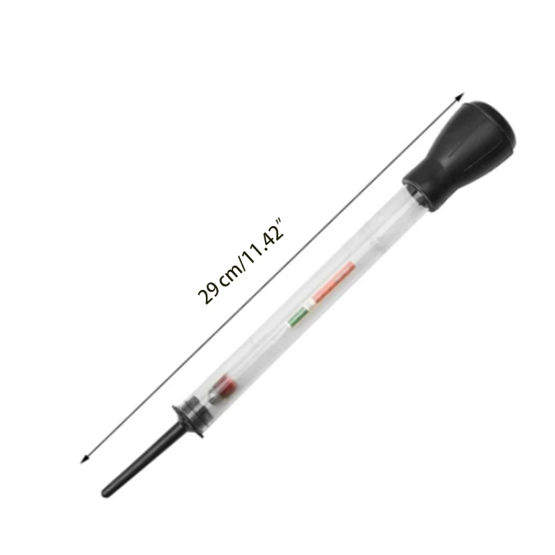 High 0.005 Hydrometer Testing Electrolyte Level Density Acid Specific Suction Type