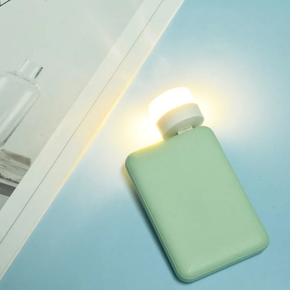 USB Plug Lamp Mobile Power Charging 5V USB Small Book Lamps LED Eye Protection Small Reading Light Round Light Night led light night light led desk lamp book light mini night light mini led light