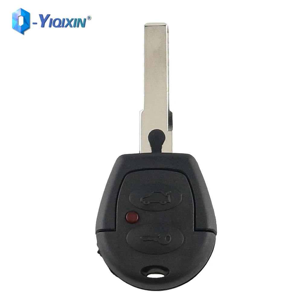 YIQIXIN Remote Car Key Shell 2 Button Case For VW Polo Golf Leon Mii Altea Jetta Sharan Seat Blank Cover For SKODA FABIA OCTAVIA