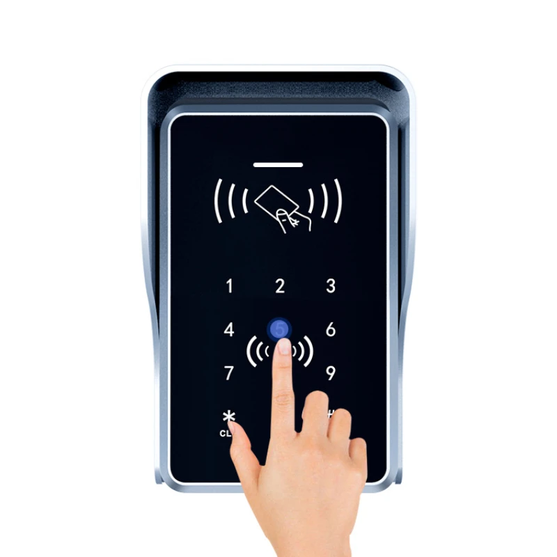 Bluetooth remote access control, card swiping access control controller, offline password touch control all-in-one machin