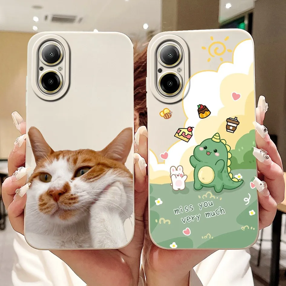 Floral Art Soft Silicone Shockproof Phone Case
