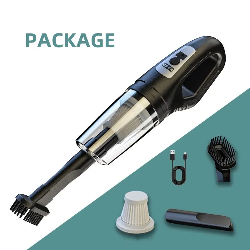 Cordless Handheld Vacuum Cleaner Rechargeable With 3 Suction Heads For Car Pet and Household Cleaners wireless vacuum cleaner,vacuum cleaner,portable vacuum cleaner,handheld vacuum cleaner