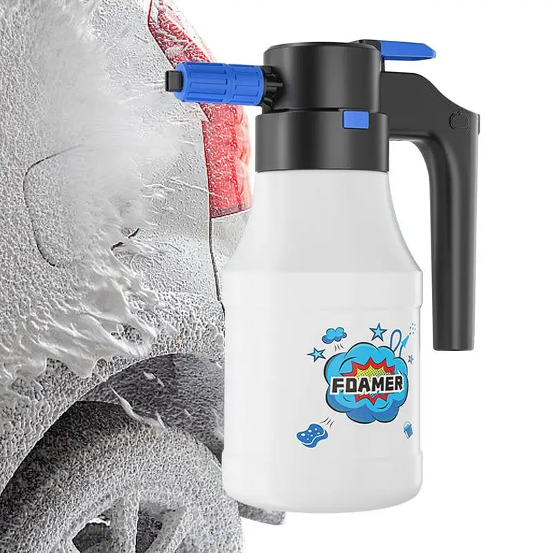 

Electric Car Foam Sprayer 1.5L Foam Generator For Car Wash Car Wash Foamer High Pressure Detailing Sprayer Cleaner For Car Wash