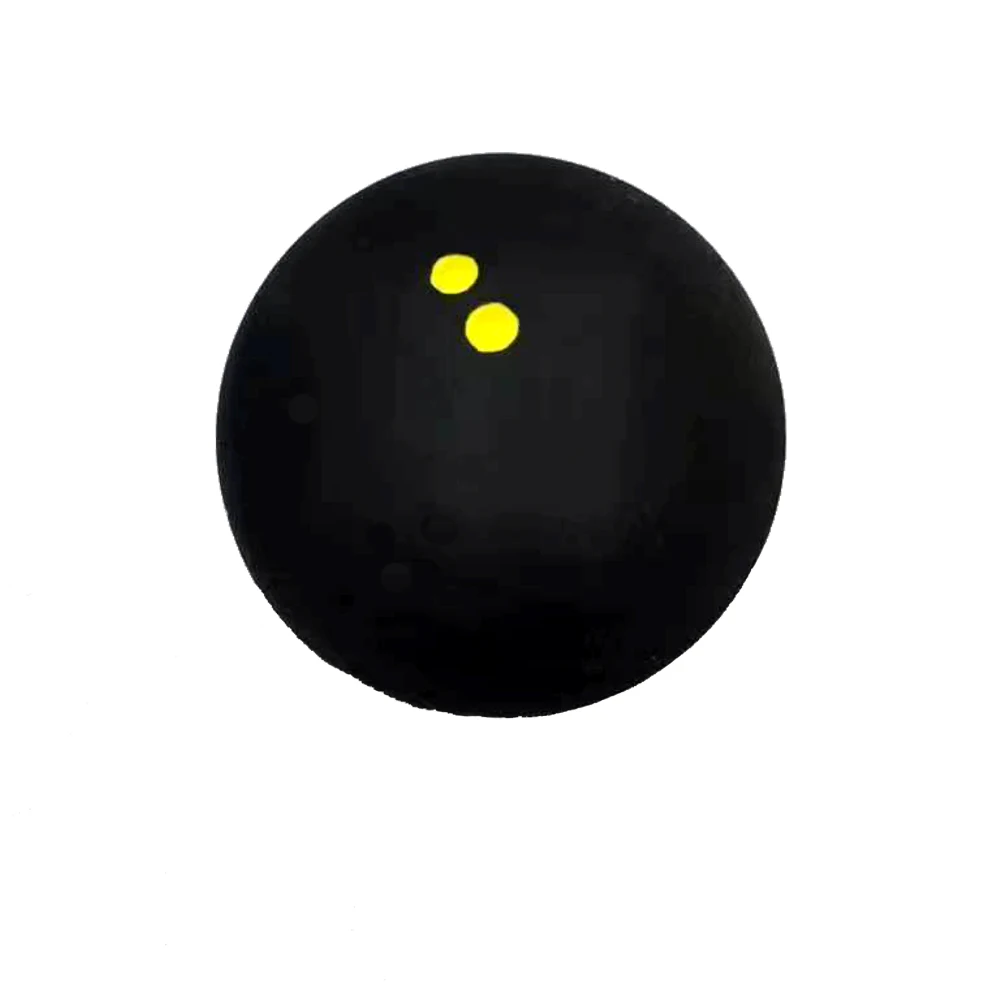 Balles De Squash Double Point Jaune 38mm - Pour Compétition Et Entraînement, Débutants Et Confirmés