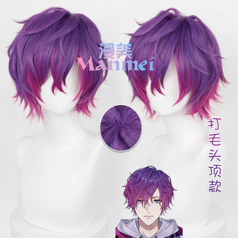 ִϸ̼ VTuber ڽ , Uki Violeta ª  ׶̼  ռ Ӹ, ϼ  ҷ Ƽ 