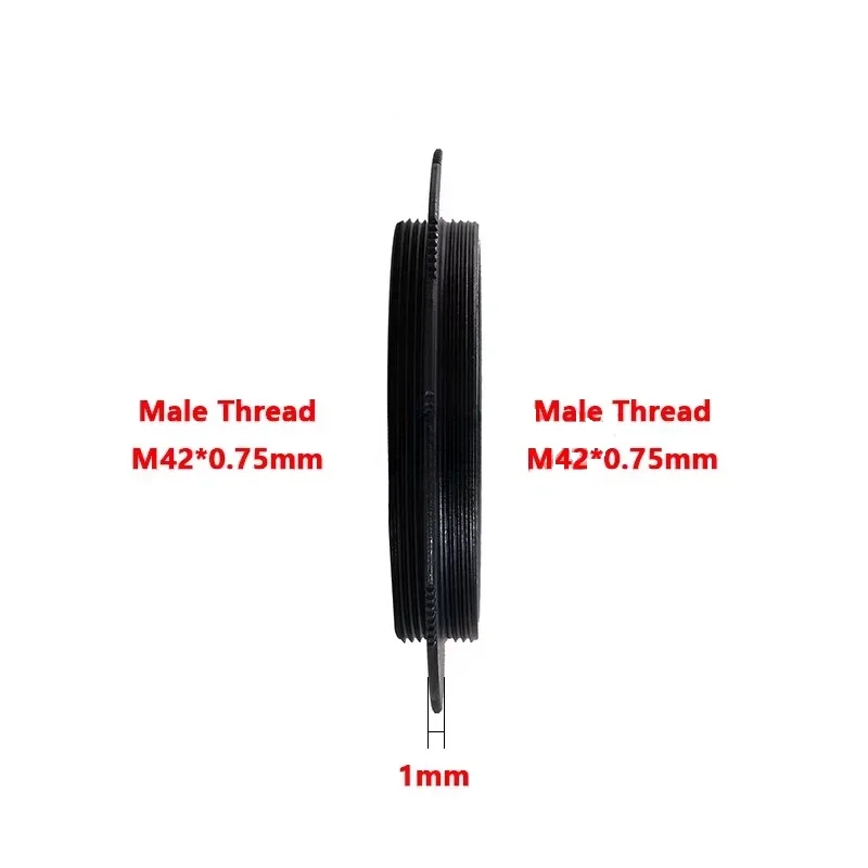 Adaptateur M42 Mâle à Mâle Double Filetage T2 - Pour Objectifs Photo, Neuf
