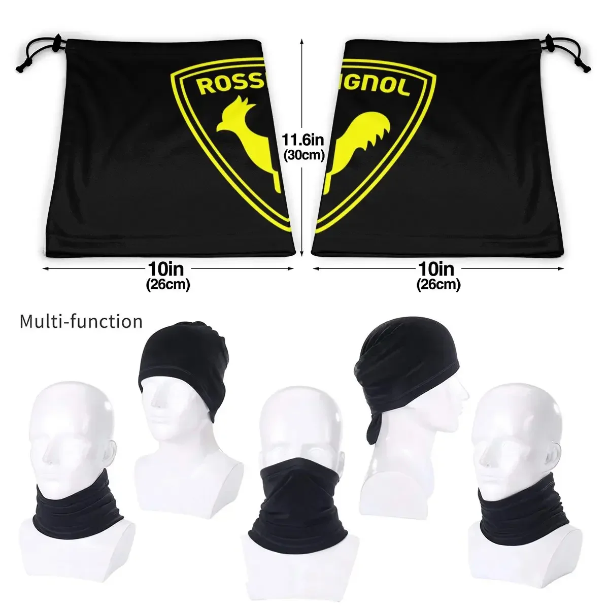 Neck Gaiter Bandana Scarf Rossignol Experience 94 Ti Sports Windproof Summer Fishing