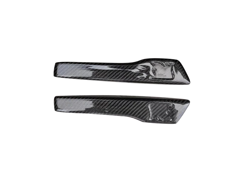 Supporto Dell'Emblema Del Parafango Anteriore Oem In Fibra Di Carbonio Adatto Per Nissan Gtr R35 Eba Dal 2017 Al 2020