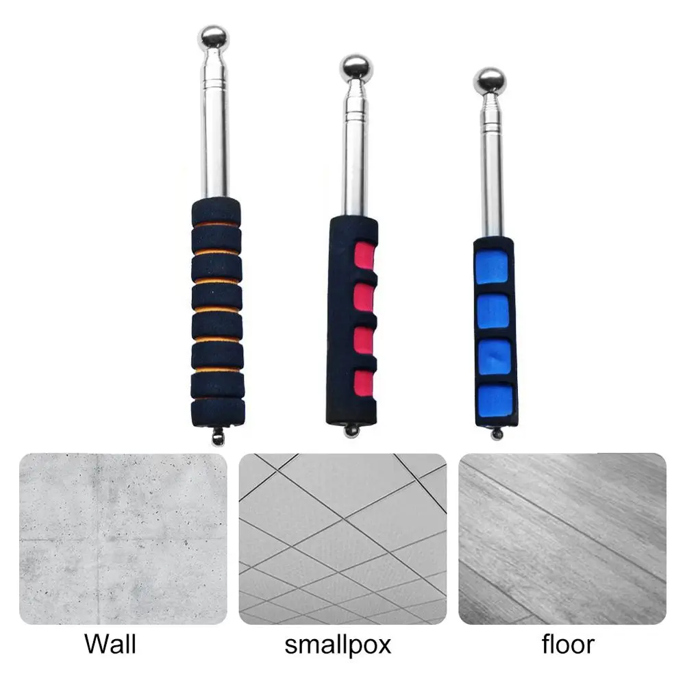New Ceilings Tiles Detection Telescopic Wall Check Extendable Check Hammer Hammer Walls Floors Test Empty Drum Hammers