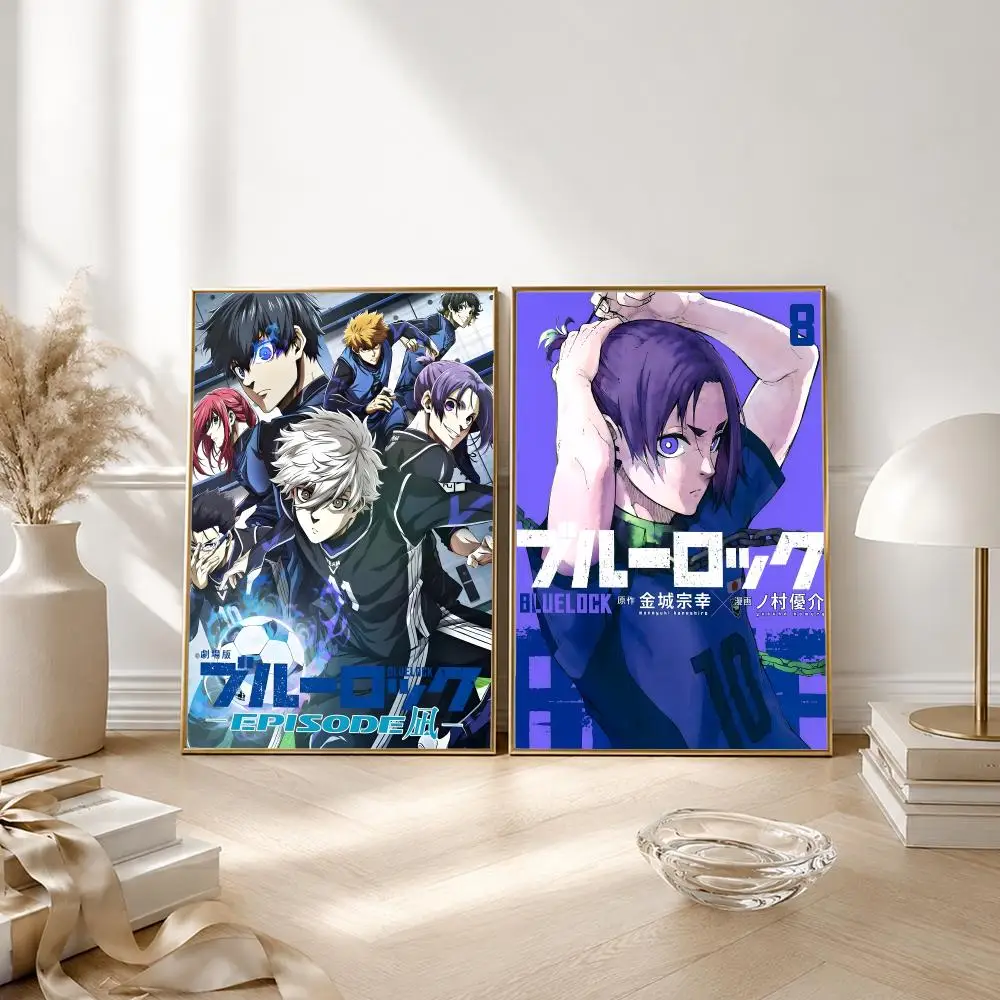 Blue Lock Anime Art Self-Adhesive Waterproof Wall Sticker Decor