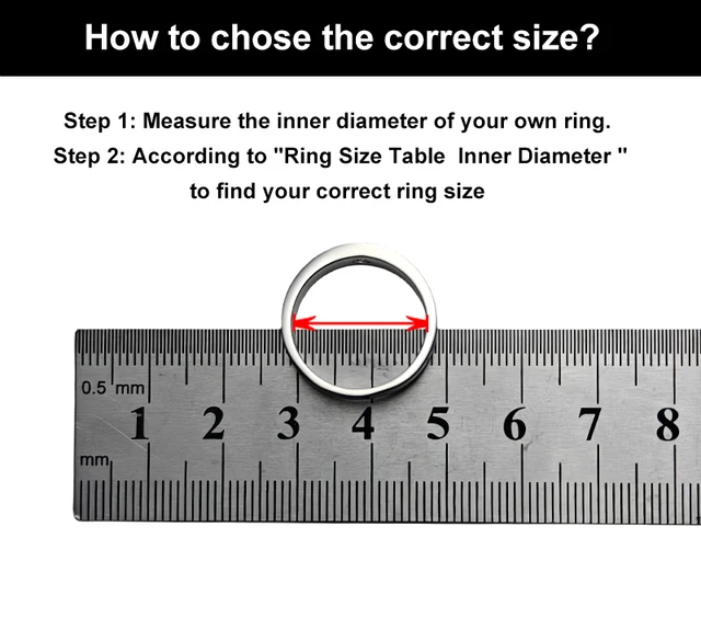 Actual Size Ring Size In Ruler Wedding How To Decide Ring Size How