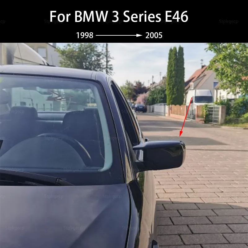 

Боковая крышка зеркала заднего вида для BMW E46 316i 318i 318d 320d 320i 323i 325i 328i 330d 1998-2005 из углеродного волокна