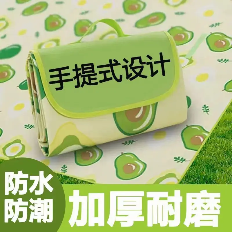 New Picnic Moisture-proof Thickened Outdoor Picnic Camping Beach Tent Floor Waterproof Lawn Mat Portable Outing