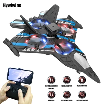 RC Plane with Camera Helicopter Remote Control Aircraft Obstacle Avoidance Fighter 2.4G Airplane EPP Foam Plane Children Toys 1 RC Plane with Camera Helicopter Remote Control Aircraft Obstacle Avoidance Fighter 2.4G Airplane EPP Foam Plane Children Toys 1