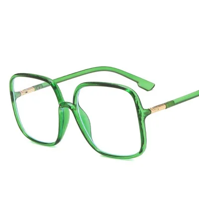 Stylish Oversized Transparent TR90 Unisex Glasses Frame