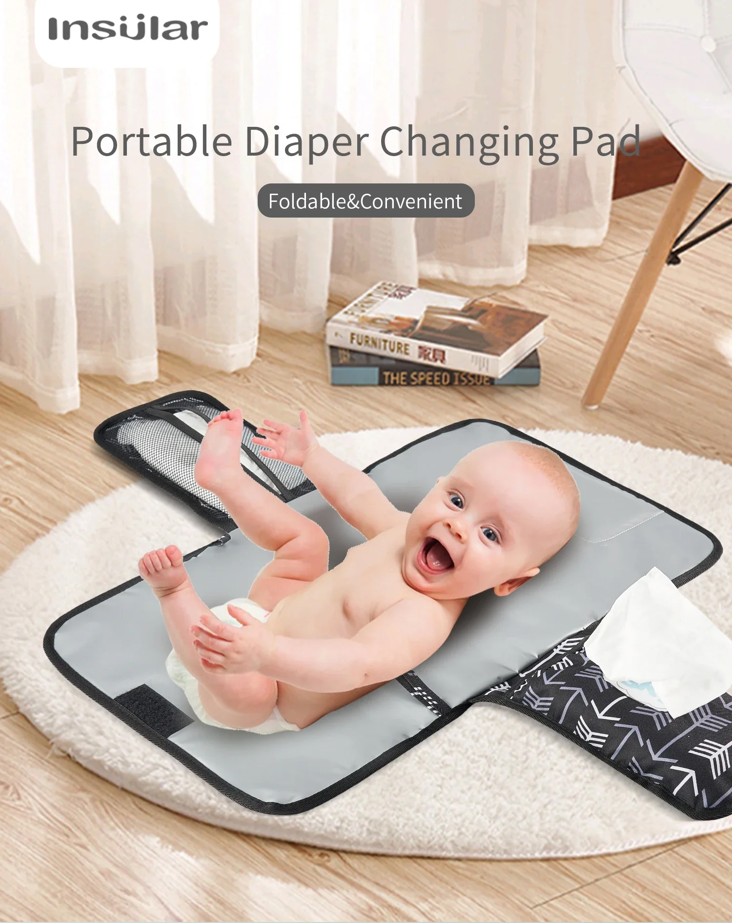 matelas à langer nomade imperméable