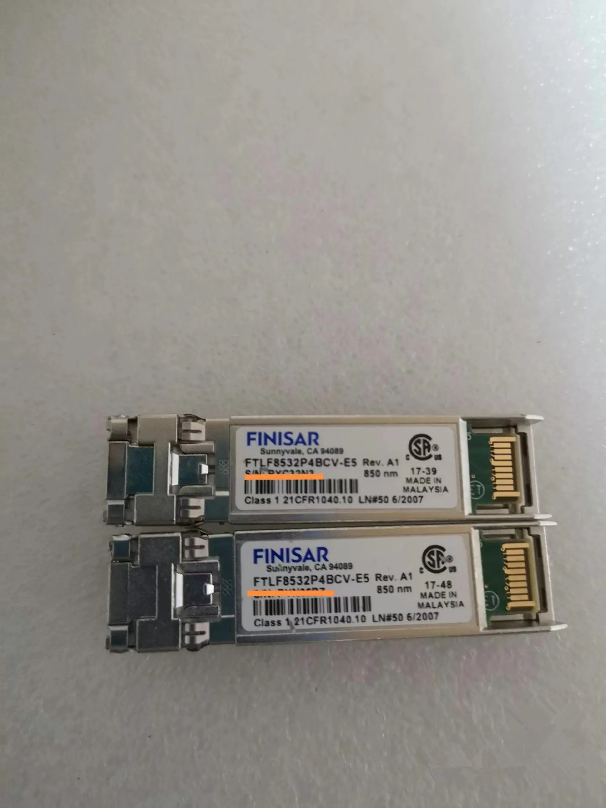 Finisar Fiber Transceiver SFP 32g Switch Adapter FTLF8532P4BCV-E5 850NM 32GB Universal Optical Fiber Module