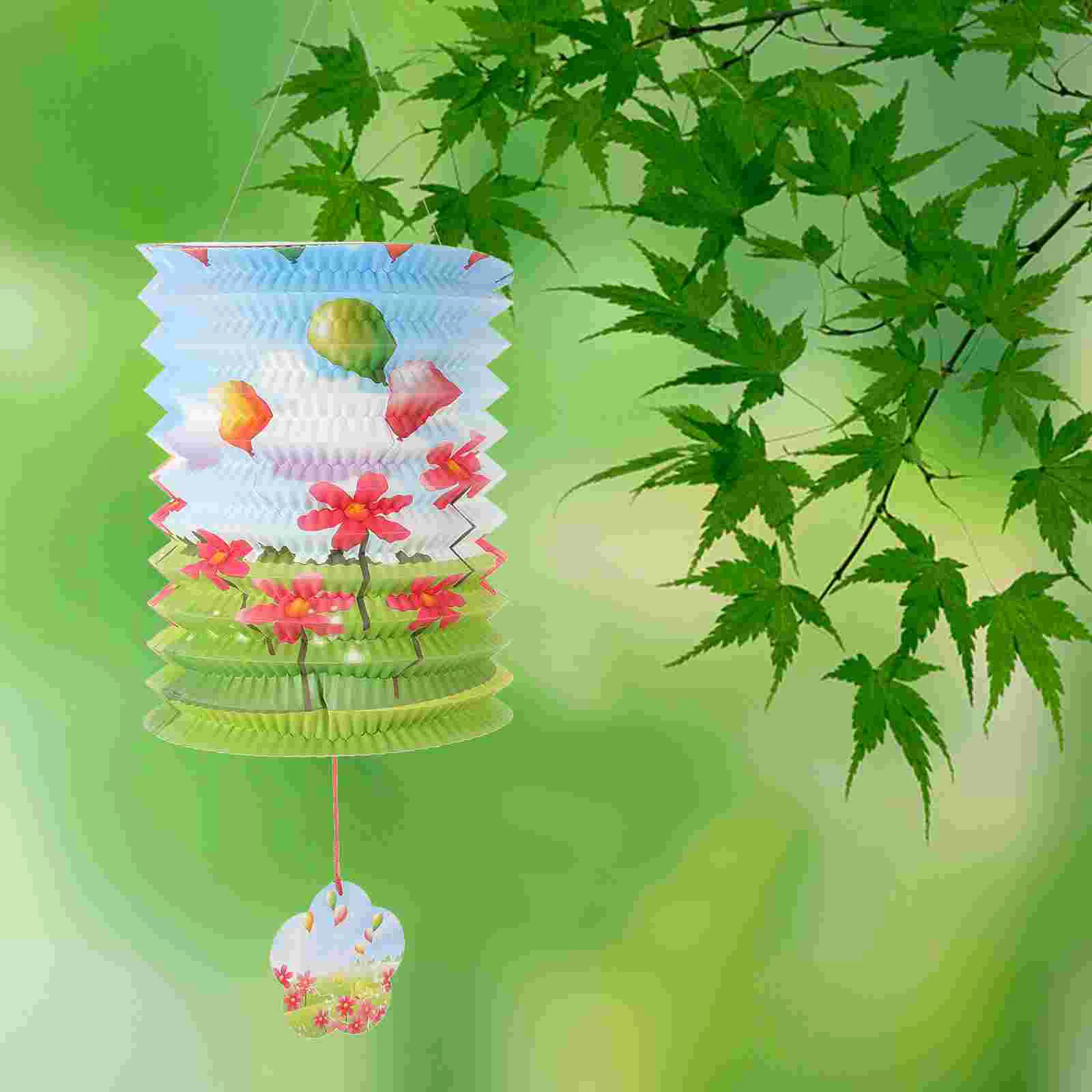 

Lantern Festival Party Supplies Colorful Decor Kids Hanging Decorative
