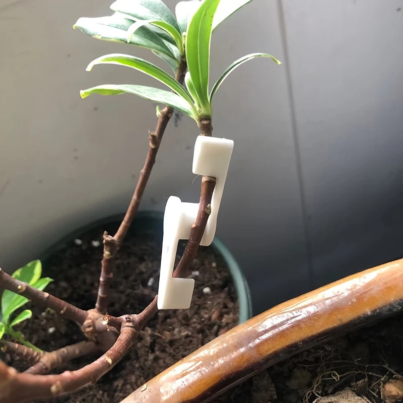 10PCS Plant Branches Bender Training Clips Stem Trainer Clips 360 Degree Adjustable Planter Holder For Low Stress Training Tool