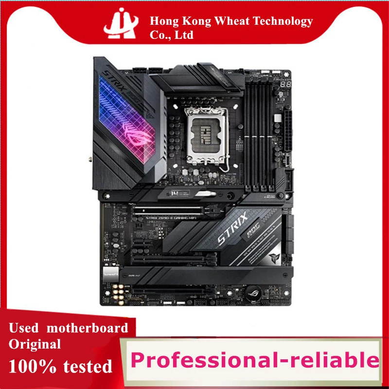 Scheda Madre Intel Z690 Rog Strix Z690-E Gaming Wifi Usata Scheda Madre Desktop Originale Lga 1700 Lga1700 Ddr5 128Gb Nvme Sata3