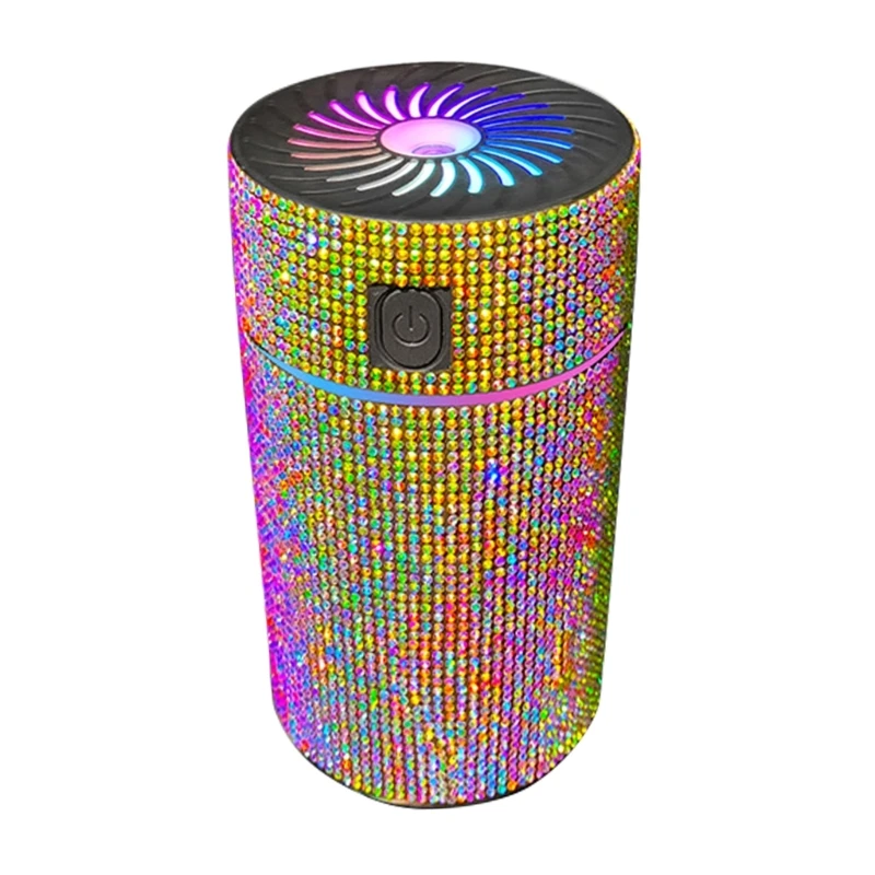 Colorful Cool Mini Humidifiers with LED Night Light, USB Humidifiers Ultrasonic Humidifiers, Portable Diffuser