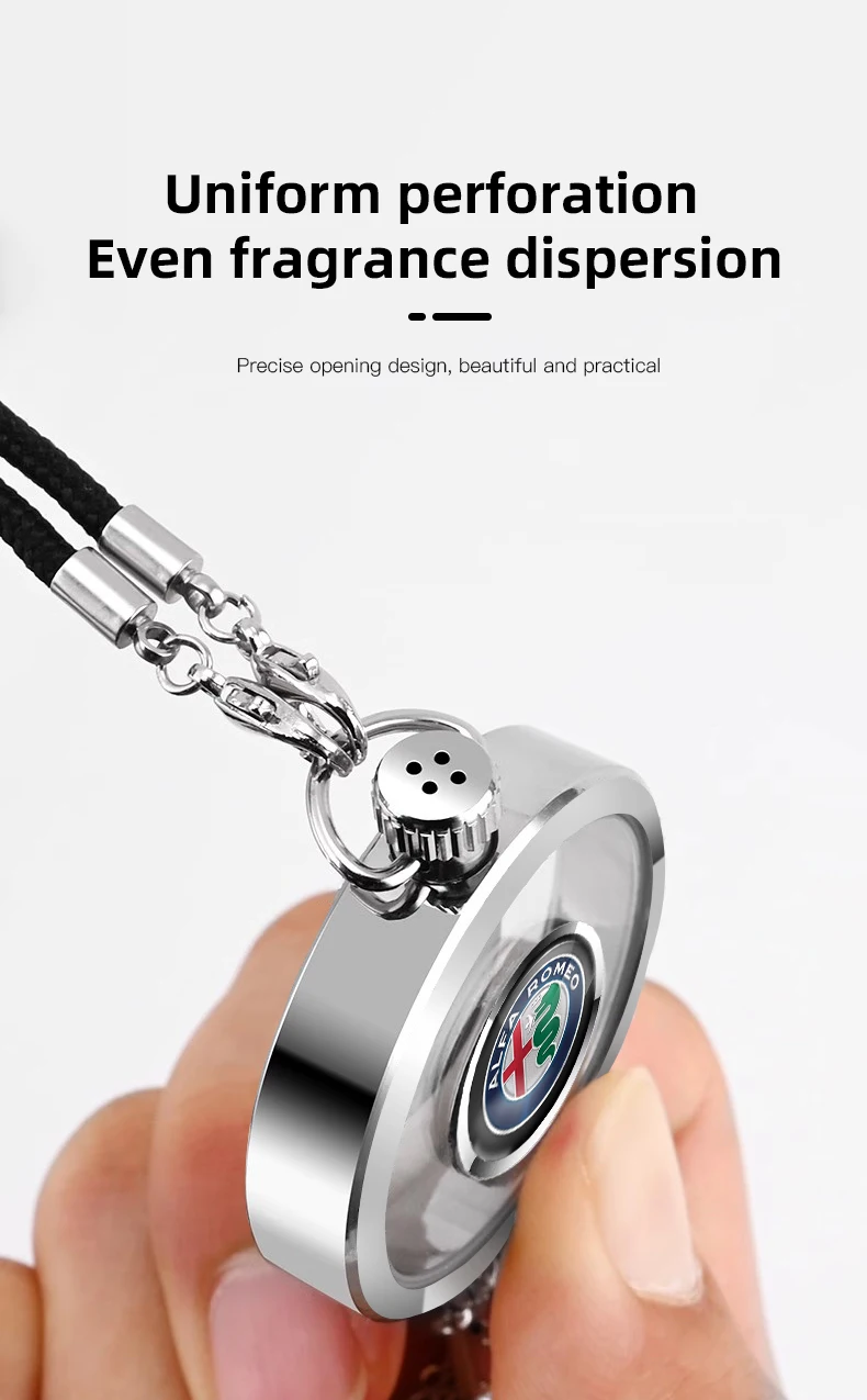 Auto parfum hanger - Installatie