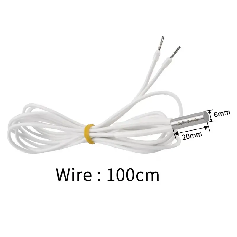 24/12V 60W 70W 80W Heater Cartridge 6*20mm 1Meter High Temperature Quick Heating Tube For E3D V6 Volcano Hotend 3D Printer Parts image 5
