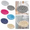 Round 50cm Padded Seat Cushion, Egg Shaped Chair Cushion, Hanging Chair Cushion, 4