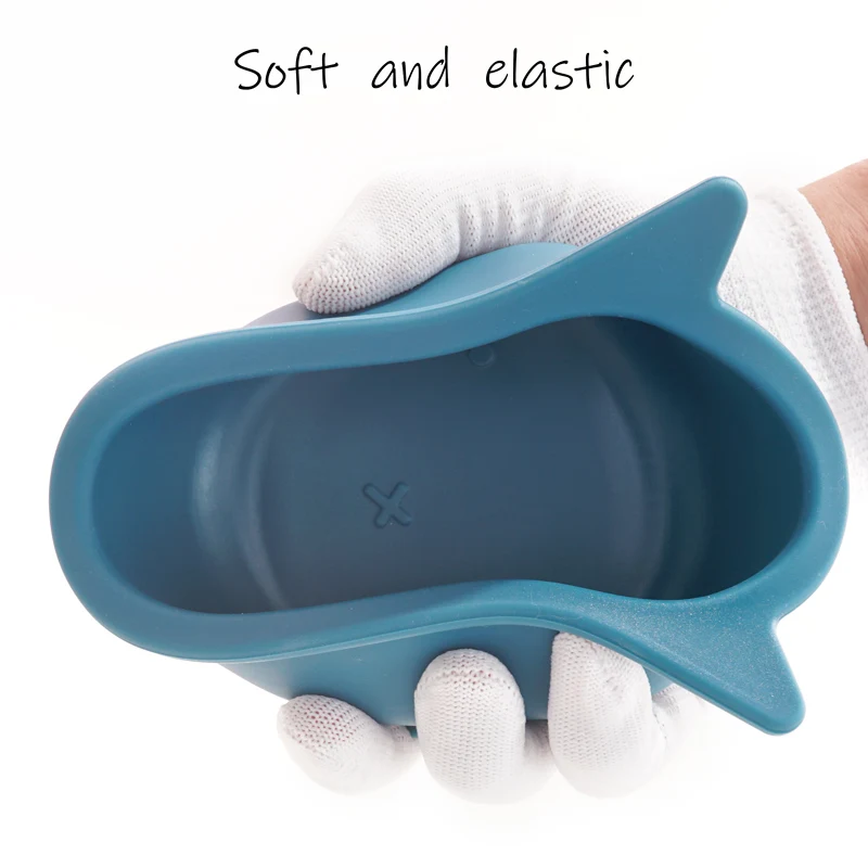 1PCS BPA Free Silicone Feeding Sucker Bowl Baby Dishes Kid Dinner Food Grade Silicone Baby Tableware Baby Stuff 3