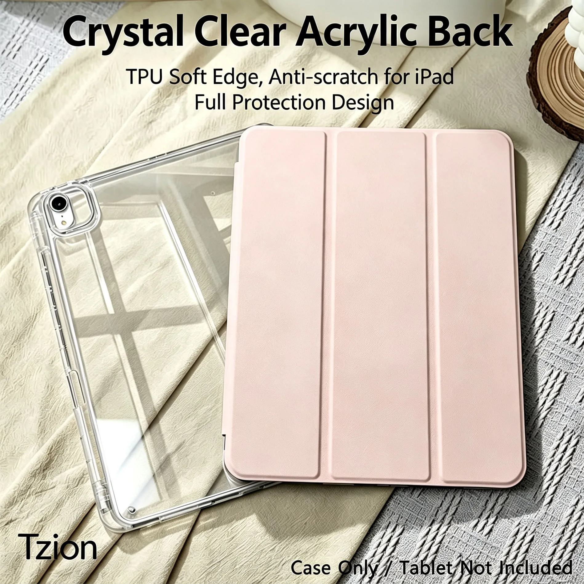Versatile Tablet Case with Smart Cover Design