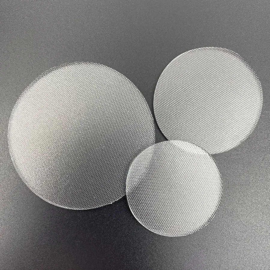 Anti-Glare Glass Lens for LED Downlight and Flashlight - Small Grid Design
