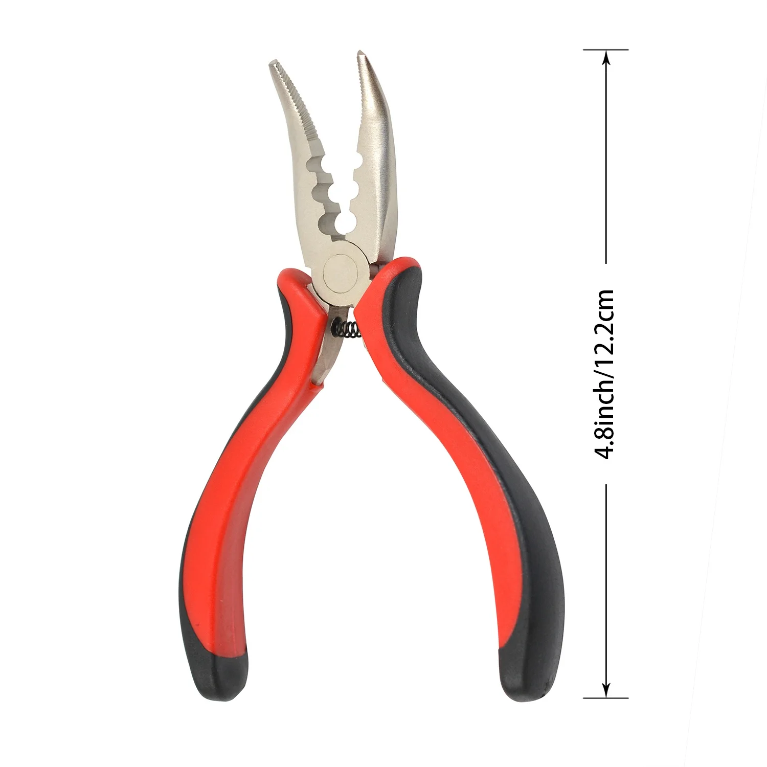 500 Pcs 2.5mm Micro Rings Links Beads Hair Pliers Tool Set 3-Hole I-tip Hair Pliers Loop Needle Threader