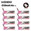 GNB HV 1S 3.8V 450mAh 80C/160C LiPo Battery For Racing Drone FPV Tiny7 Beta75S Emax Tinyhawk Snapper7 Quadcopter Model Parts 1