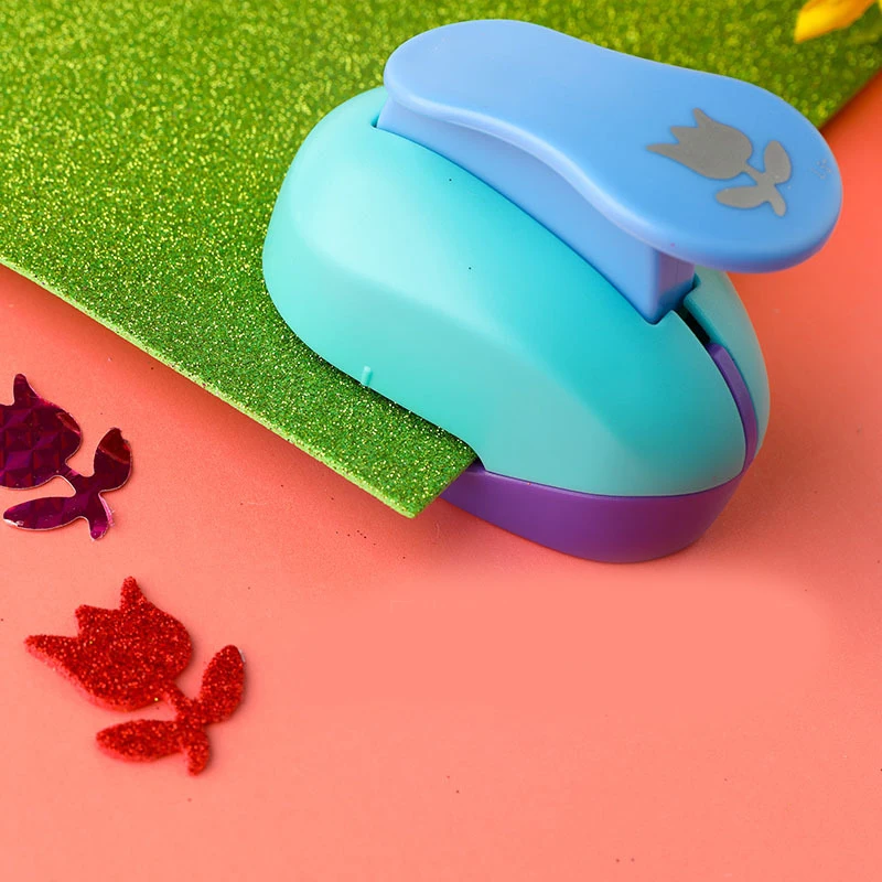15Mm Mini Scrapbook Punches Handmade Cutter Card Craft Calico Printing Kids DIY Flower Paper Craft Punch Hole Puncher Shape