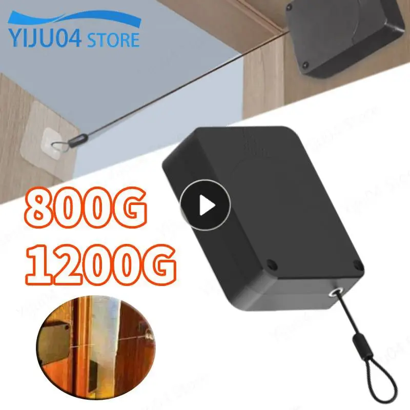 New Upgrade Damping er Automatic Door Closer Punch Free Sliding Door Automatic Closer Multifunctional Close