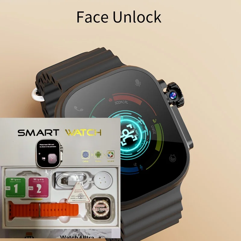 2025 ����ǰ DW100 ����Ʈ ��ġ S10 Ultra 3 �ȵ���̵� 10.0 180 ��   ȸ���� ���� ī�޶� GPS WIFI 2.29��ġ Amoled ����Ʈ��ġ 256GB