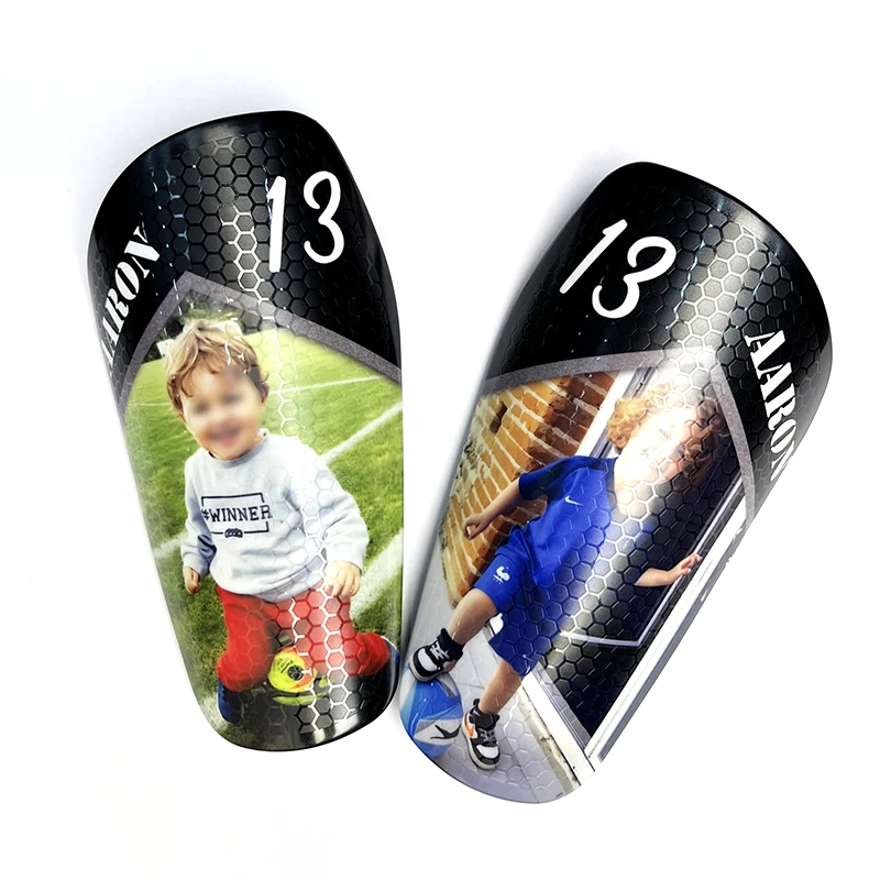 Soccer Shin Guards Shin Guard Pads Customized Children Kids Man Festival Gifts Football Training Personalized Socks