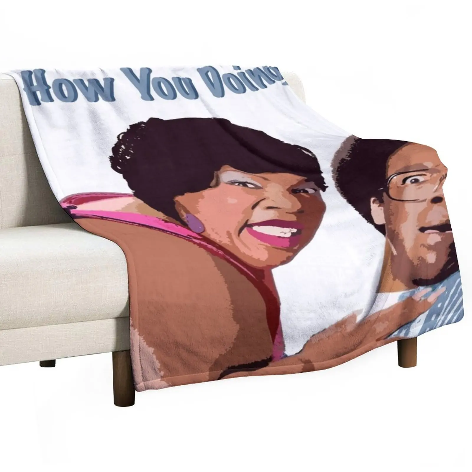 

Norbit - HOW YOU DOING Throw Blanket Nap Blanket Soft Bed Blankets