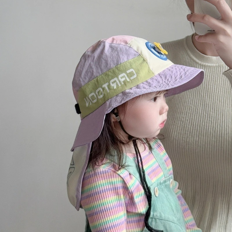 قبعة لطيفة للأشعة فوق البنفسجية، قبعات صيفية للأطف...