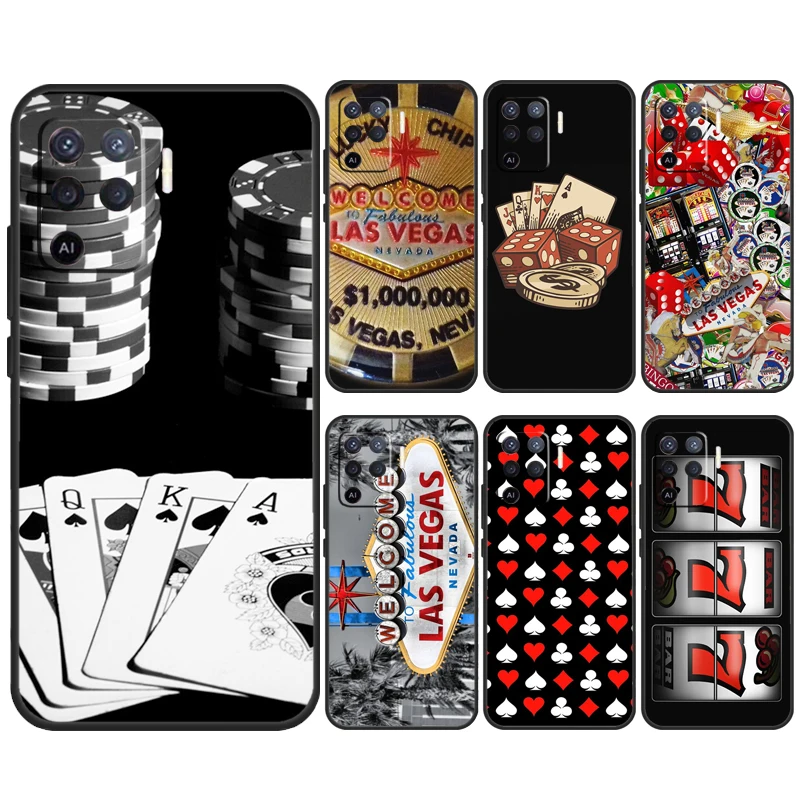 Las Vegas Casino Poker Per Oppo A15 A16 A17 A76 A96 A77 A52 A72 A5 A9 A79 A58 A78 A98 A94 A74 A57S A54S A53S Case