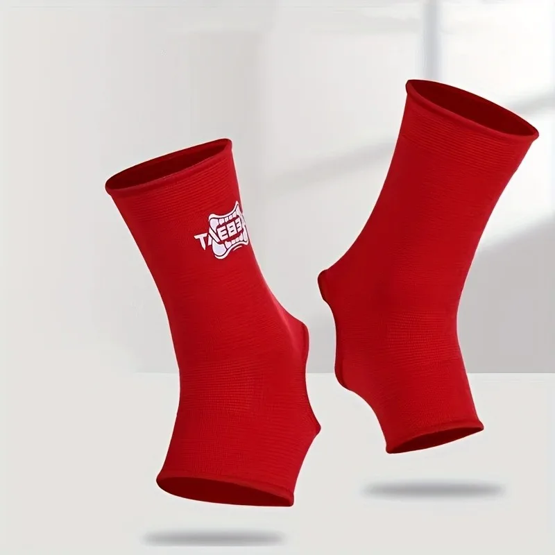 2 stücke Boxen Knöchel Brace Stretch Atmungsaktive Muay Thai Sanda Boxen Training Druck Knöchel Schutz Boxen Training Socken – Detail 6