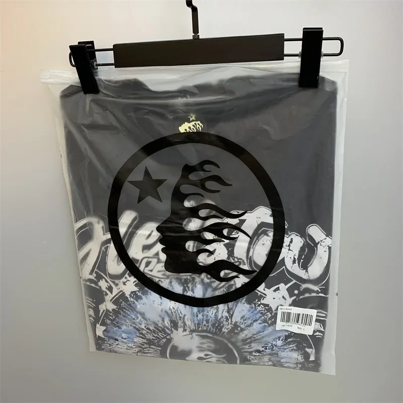 

2024ss Black Washed HELLSTAR T Shirts Women 1:1 High Quality Pure Cotton T-Shirts Oversized Men Clothing