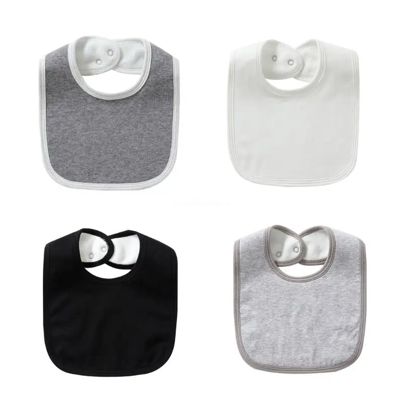 

Newborn Feeding Drool Bib for Baby Cotton Saliva Towel Toddlers Drooling Bibs Breathable Nursing Bib Gender Neutral Dropship