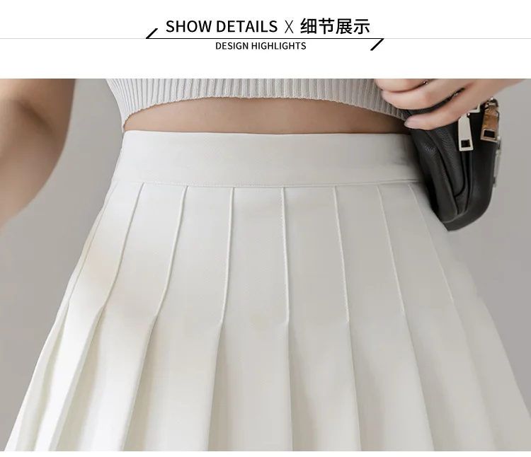 green skirt Sexy Women Pleated Skirt High Waist Mini Skirt Summer Korean Kawaii White A-Line Skirt Preppy Style Girls Dance Dress Jupe Femme silk skirt