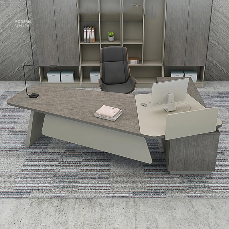 

Standing Office Office Desk Gaming Computer Executive Reception Study Desk Vanity Simplicity Schreibtisch Sofaset Furniture