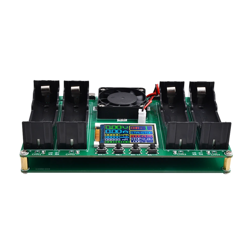 4 Channel Type-C LCD Display Battery Capacity Tester Lithium