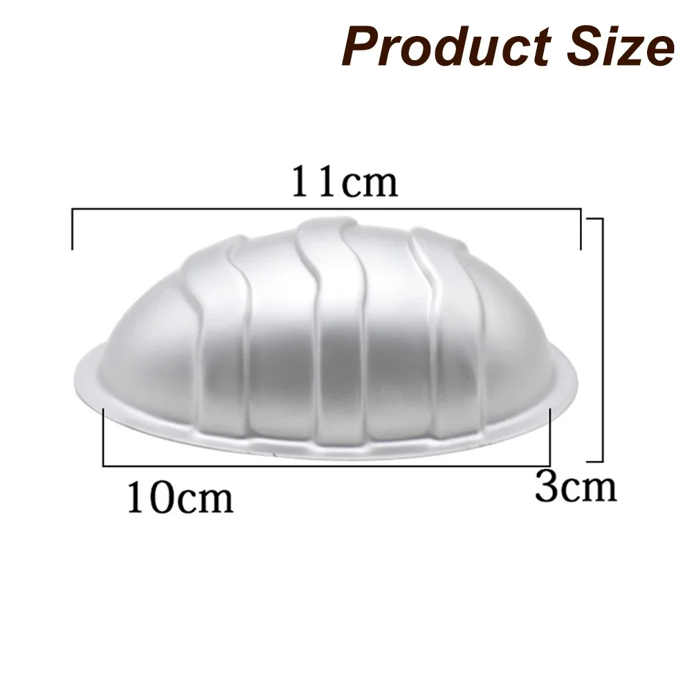 2/4PCS Bath Bomb Making Kit Easter Egg Shaped Bath Ball DIY Making Supplies Aluminum Alloy Lightweight Press Tool Cake Tools