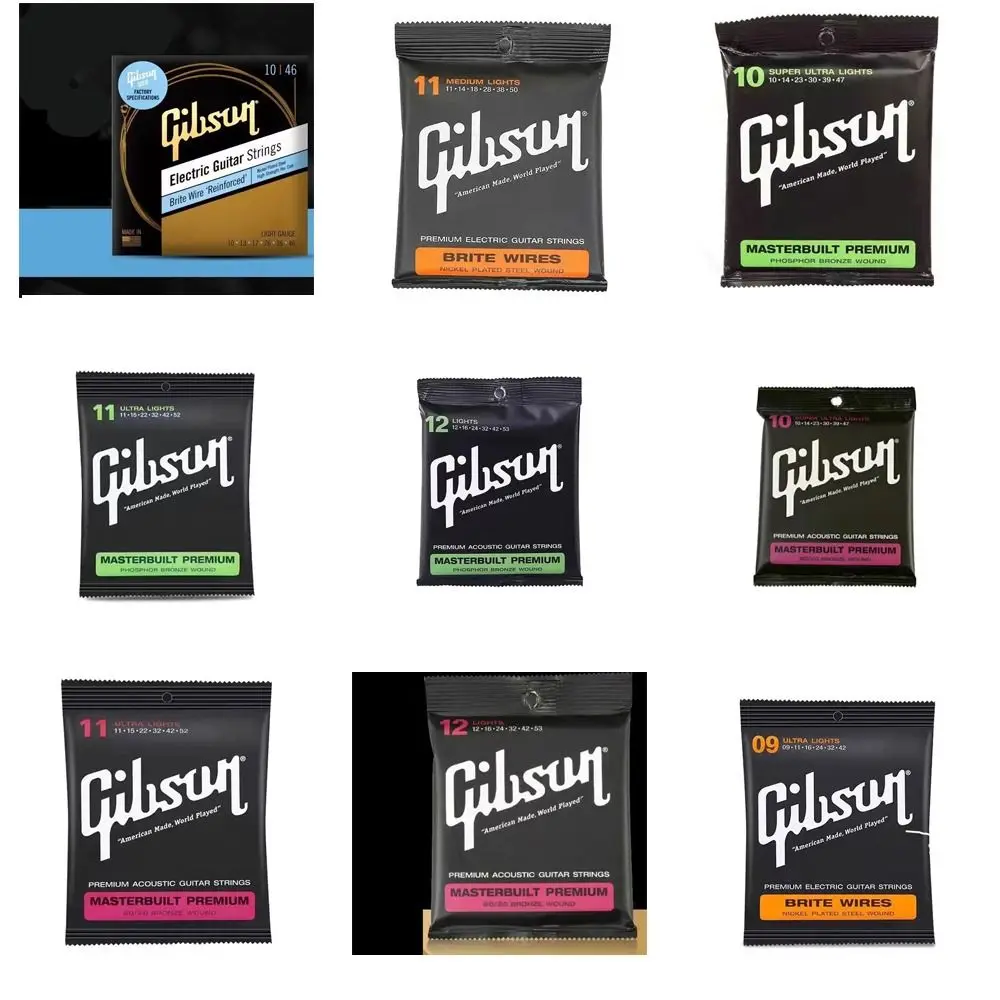 1SetSAgSeriesGibsonGuitarStrings6StringsGoodSoundElectric