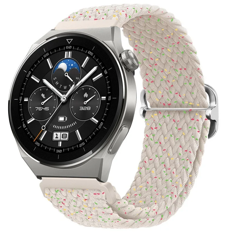 Braided Nylon Loop Smartwatch Strap - Universal Fit, 20/22mm